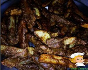 chef shipra vrat fast kutu french fries recipe